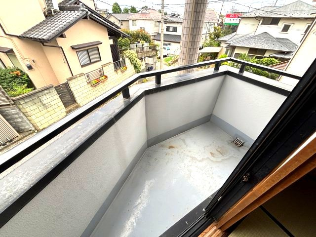 トライヴァーレのバルコニー