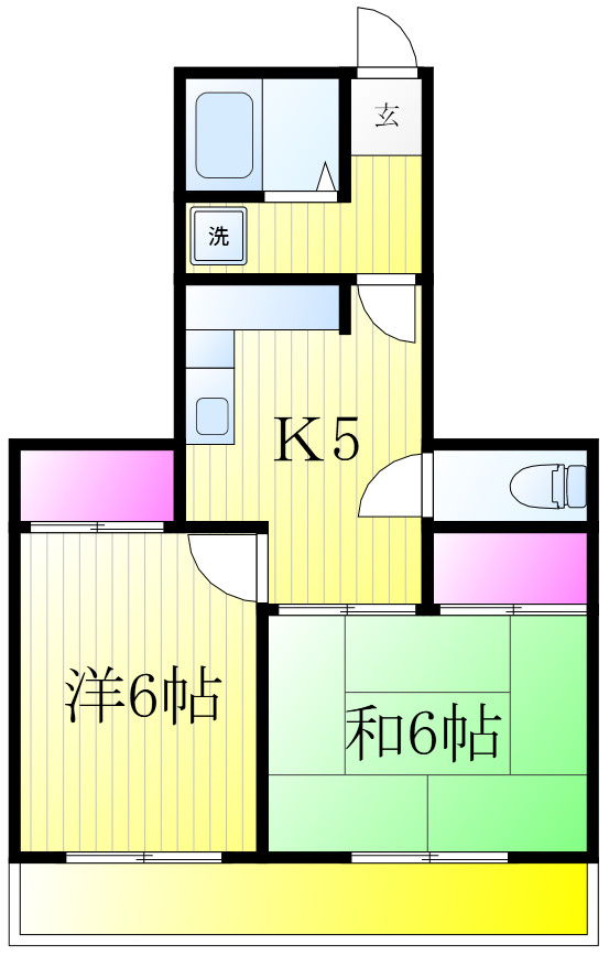 メゾン椿の間取り