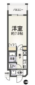 KOBAYASHI　YOKOビルの間取り|KOBAYASHI　YOKOビル　間取り
