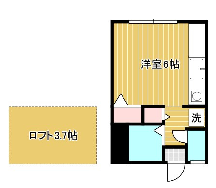 サザンコート曳舟の間取り