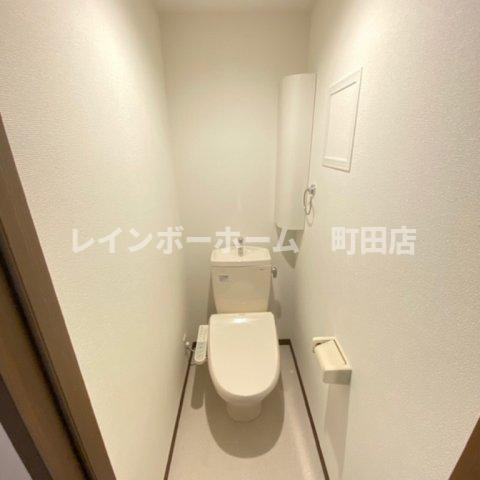 リコルテ橋本※初期費用分割あと払いサービス利用可能物件のトイレ