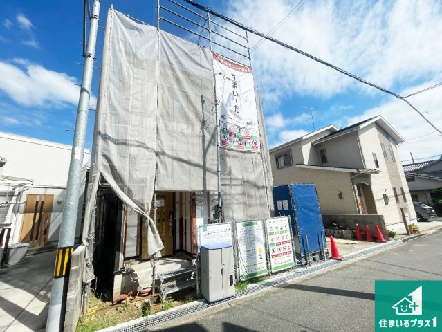 羽曳野市西浦　第1期　新築一戸建ての外観|現在の進捗状況です！順調に作業進行中、完成が待ち遠しいです！詳細の間取り等、お気軽にお問い合わせください！