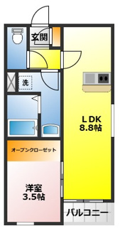 【間取り】 | Le Calme