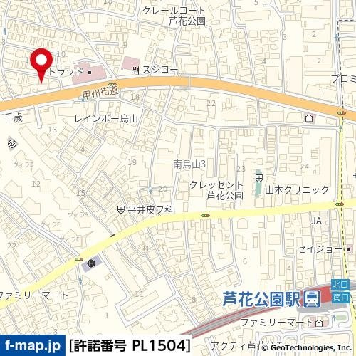 【地図】 | ビバリーホームズ千歳烏山