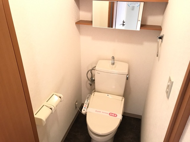 川崎市多摩区生田２丁目の賃貸マンションのトイレ
