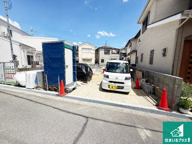 羽曳野市西浦　第01期　新築一戸建ての外観|現在の進捗状況です！順調に作業進行中、完成が待ち遠しいです！詳細の間取り等、お気軽にお問い合わせください！