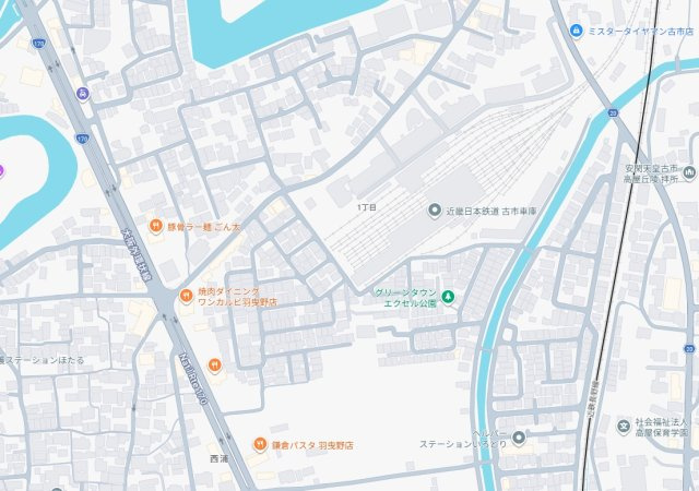 羽曳野市西浦　第01期　新築一戸建ての地図