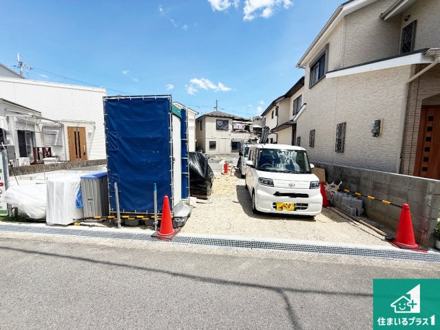 羽曳野市西浦　第01期　新築一戸建ての外観|現在の進捗状況です！順調に作業進行中、完成が待ち遠しいです！詳細の間取り等、お気軽にお問い合わせください！