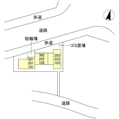 【区画図】 | D-Sereno新倉　Ⅰ