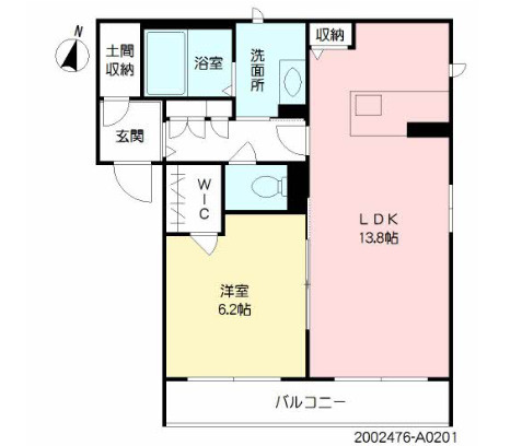 ジラソーレの間取り