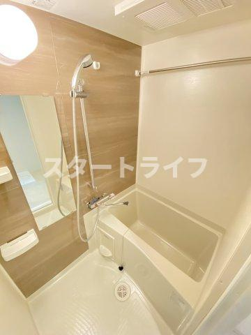 大阪市東淀川区東中島２丁目の賃貸マンションの浴室|参考写真