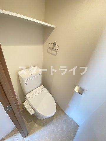 大阪市東淀川区東中島２丁目の賃貸マンションのトイレ|参考写真