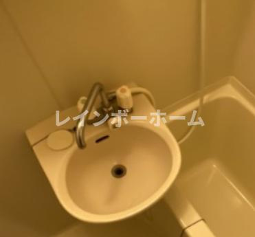 ソレイユ市川の洗面所