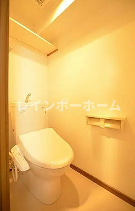 ソレイユ市川のトイレ
