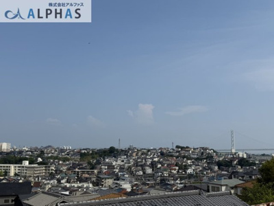 【展望】 | 明石市北朝霧丘　一戸建て | ◆現地近く写真◆
少し歩けば明石海峡大橋も一望いただけます♪