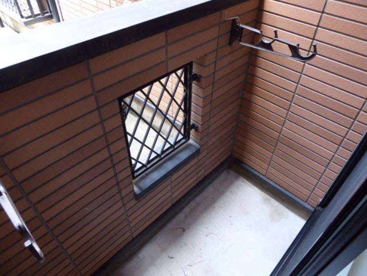 エメラルドⅡのバルコニー