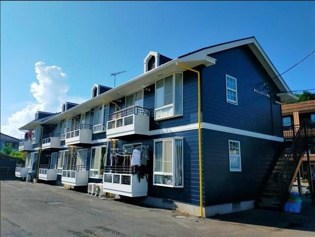 八王子市美山町のアパートの外観