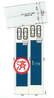 【区画図】 | 名古屋市昭和区滝子町16−5【仲介手数料無料】新築一戸建て 1号棟