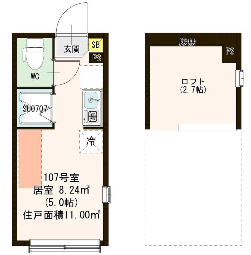シャルムニシオギの間取り