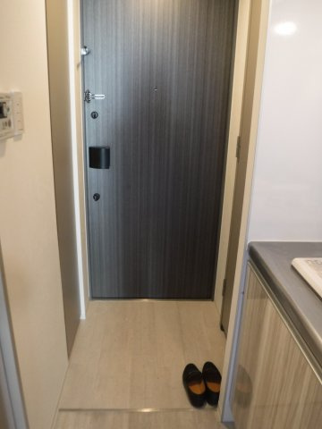 コンポジット元住吉の玄関|反転のお写真になります。