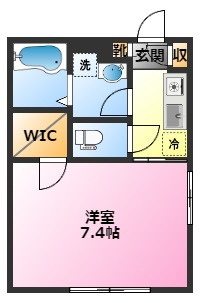 コンポジット元住吉の間取り|オートロック・宅配ボックス完備♪
