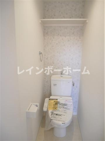 CB川越イニシオのトイレ|同物件別号室参考写真です。