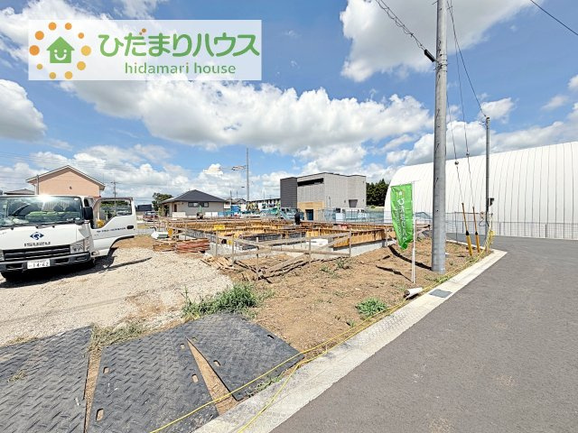 【外観】 | つくば市上横場3期　新築戸建　2号棟 | お客様をお待たせする事は、御座いません！！
当日のご見学は勿論、いつでも見れます☆彡