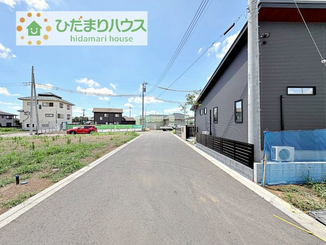 【前面道路含む現地写真】 | つくば市上横場3期　新築戸建　2号棟 | 8/8撮影