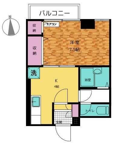 【間取り】 | シティハイムモチダ
