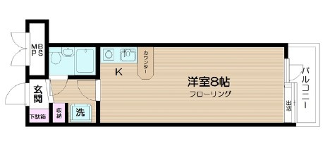 日神パレステージ哲学堂の間取り|間取りです。