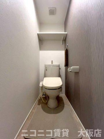 大阪市生野区小路東１丁目のアパートのトイレ|CG画像です。家具家電付きではありません