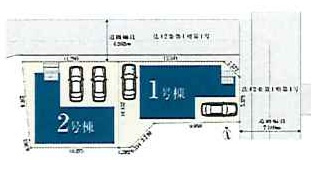 【区画図】 | 名古屋市南区白雲町68−2【仲介手数料無料】新築一戸建て 2号棟