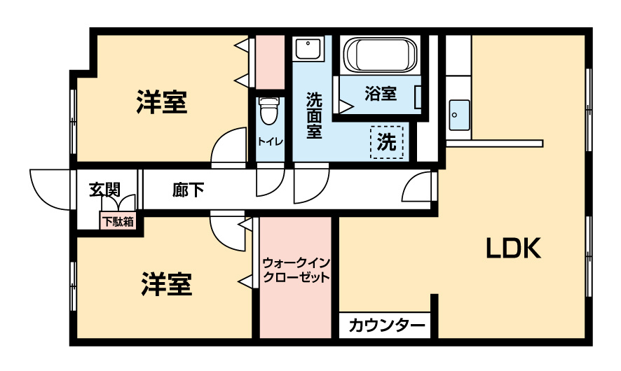 長屋マンション