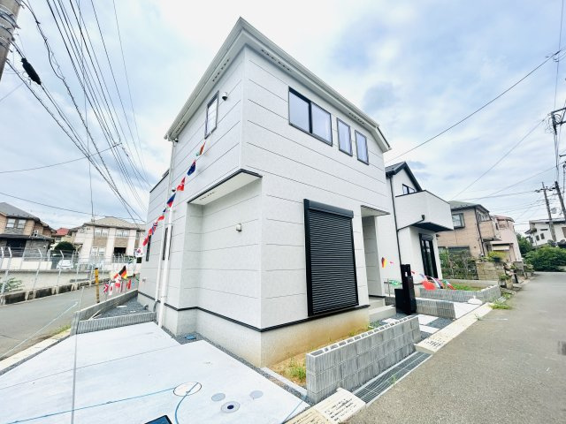 八千代市八千代台北12丁目01期の前面道路含む現地写真