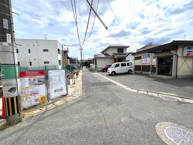 【その他】 | 福岡市早良区有田2丁目1期　3号棟（全3棟）【仲介手数料無料・0円】 | 現地写真。前面道路です。