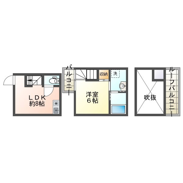 W&R APARTMENT 01の間取り