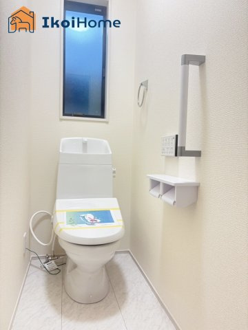 明石市魚住町清水27期　新築戸建のトイレ|【ホームページに現地動画掲載中】●年中無休：当日予約可●ウォシュレット、暖房便座標準装備。