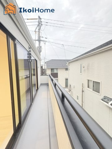 明石市魚住町清水27期　新築戸建のバルコニー|【ホームページに現地動画掲載中】●年中無休：当日予約可●バルコニーには屋根はございません！