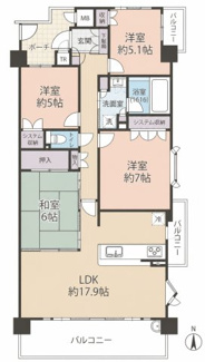 【間取り】 | レスタージュ甲陽園