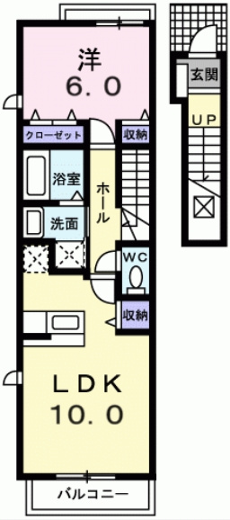 カサブランカファイブの間取り