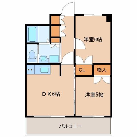 【間取り】 | ヴィラKs