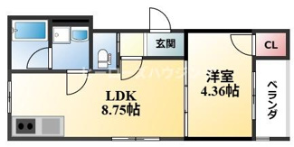 【間取り】 | ステラ豊中庄内