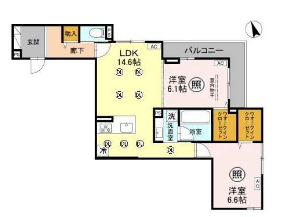 【間取り】 | クレール
