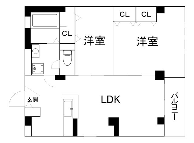 【間取り】 | エムズ谷六