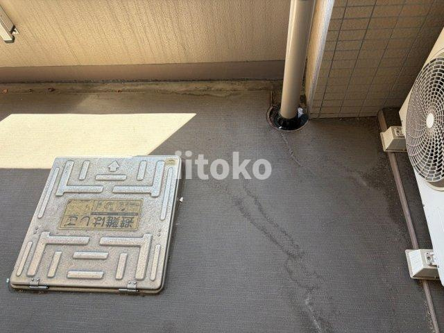 カスタリア本所吾妻橋のバルコニー