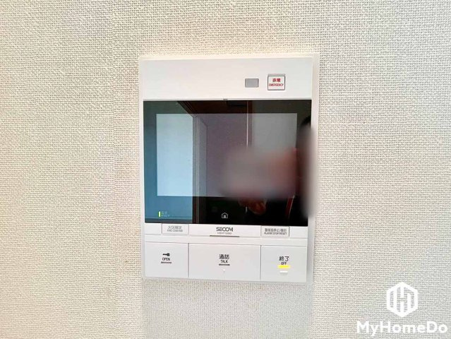 ユニーブル黒川シティの防犯設備|大切な家族を守る、TVモニター付インターホンで安心・安全な生活