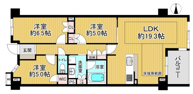 オープンレジデンシア桜山の間取り