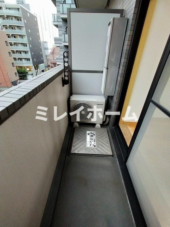 ルーブル蒲田弐番館のバルコニー