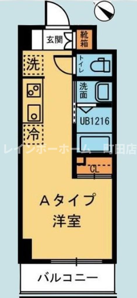 Casa Demantoid※初期費用分割後払いサービス利用可能物件の間取り