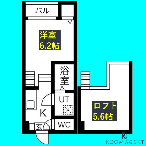 クレール・k・桜山の間取り